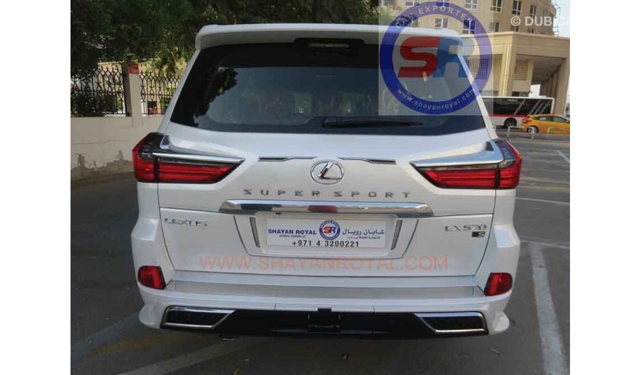 لكزس LX 570 Super Sport 5.7L V8 2020MY ( Export Only ) Not for sale in GCC Country