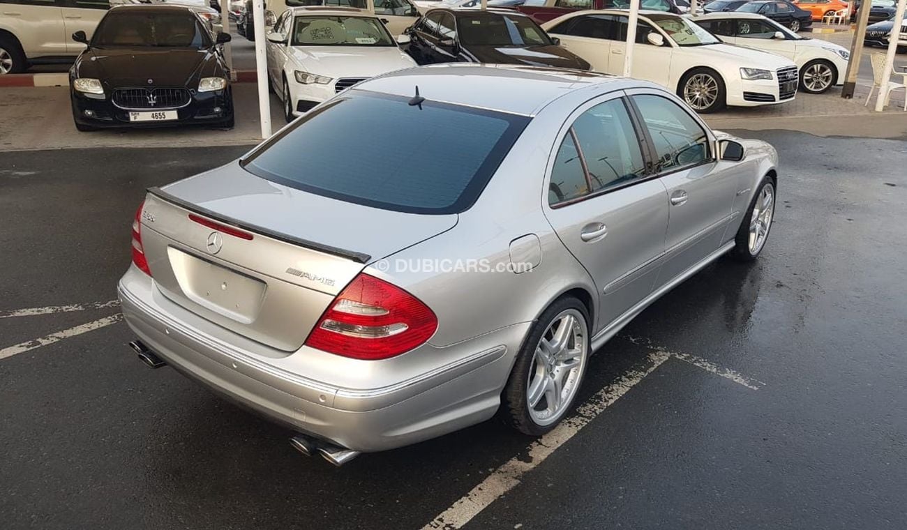 Mercedes-Benz E 55 AMG Mercedes Benz E55 model 2005 japan car prefect condition full option low mileage