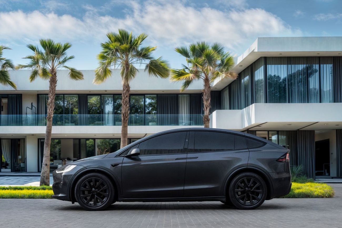 تسلا موديل اكس Long Range | 4,504 P.M | 0% Downpayment | Self Drive!