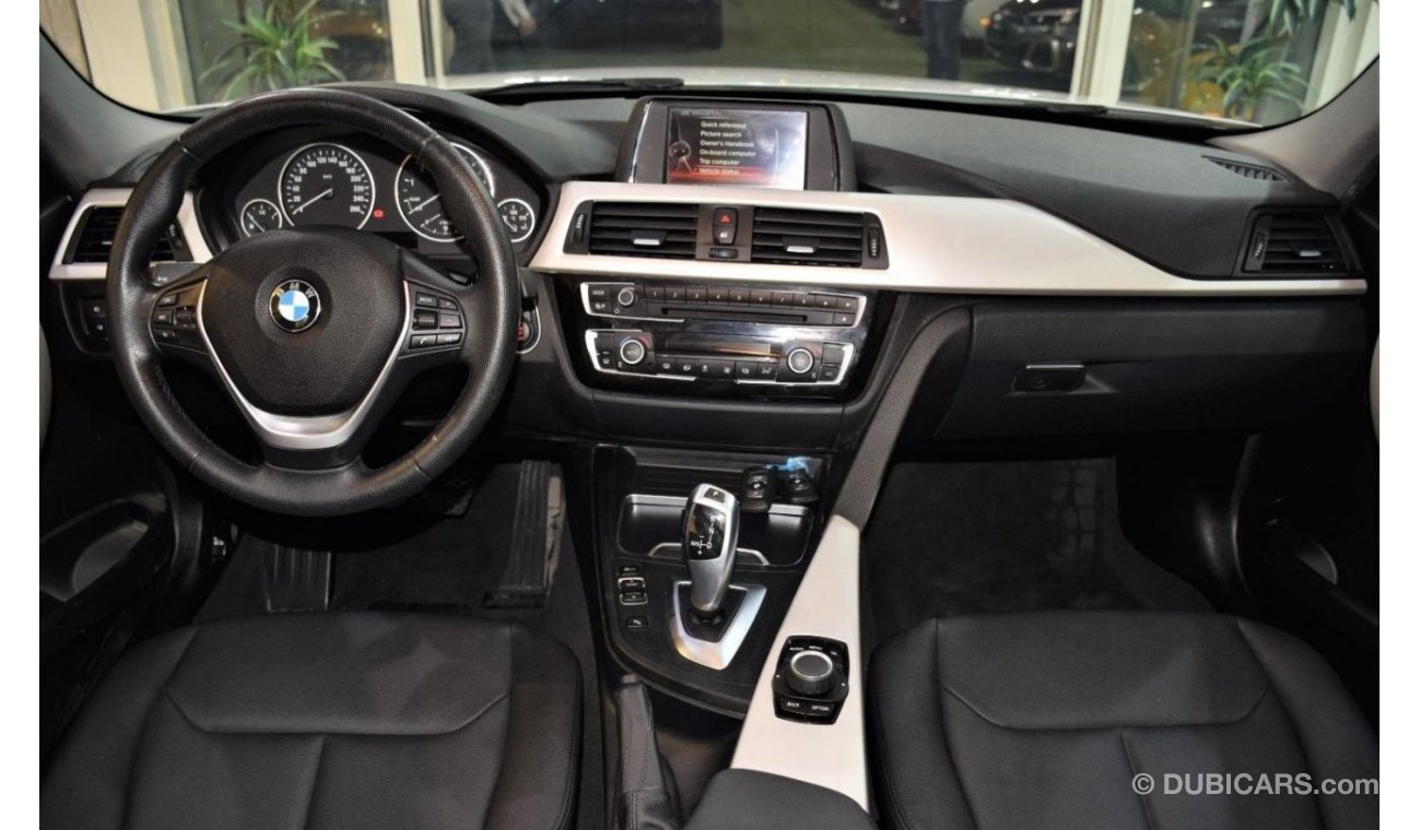 بي أم دبليو 318 AED 1,213 Per Month / 0% D.P | BMW 318i 1.5L ( 2017 Model! ) in White Color! GCC Specs