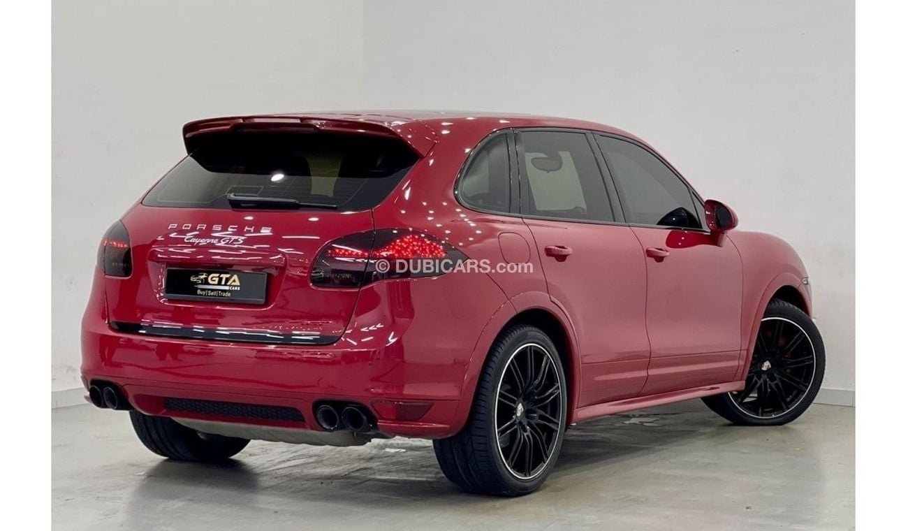 Porsche Cayenne 2013 Porsche  Cayenne GTS V8 Red Carmin, Service History, Just Been Serviced, GCC