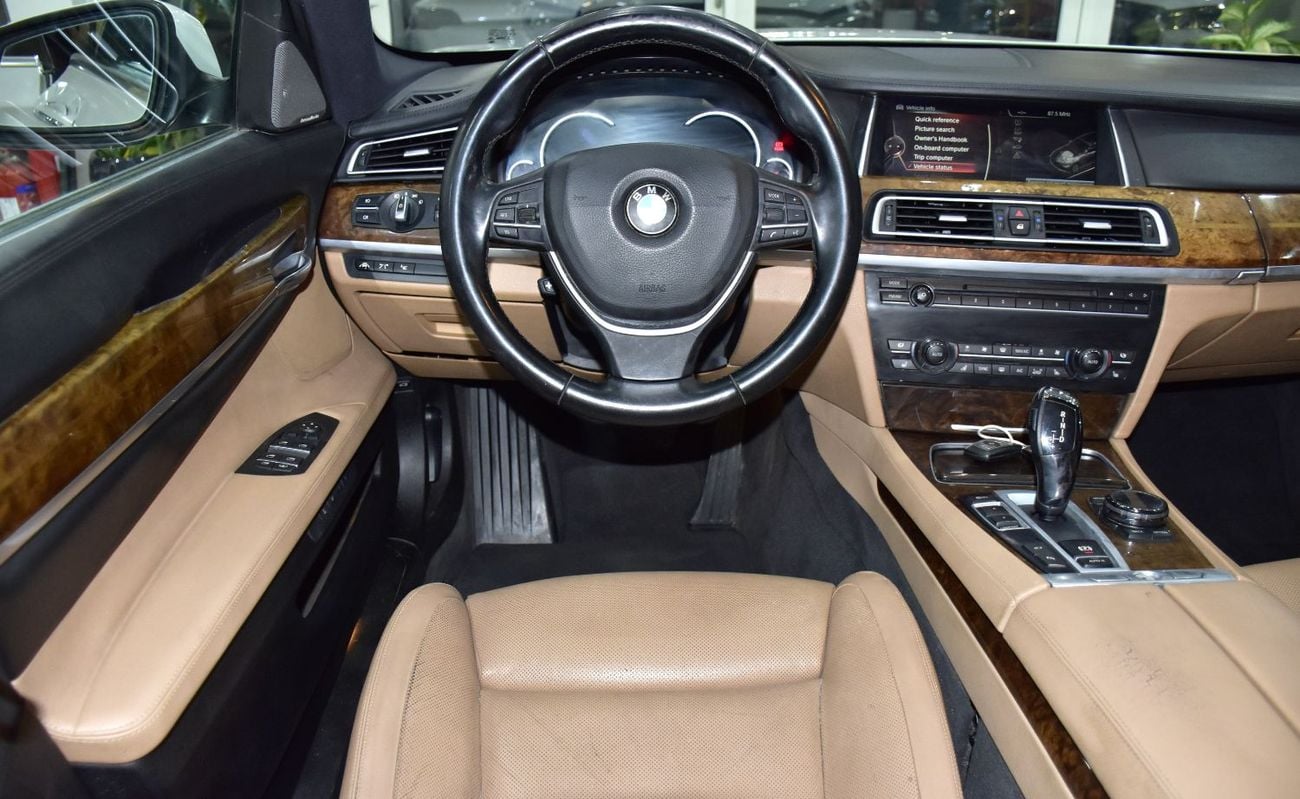 BMW 730Li INDIVIDUAL EXCELLENT DEAL for our BMW 730Li ( 2015 Model ) in White Color GCC Specs