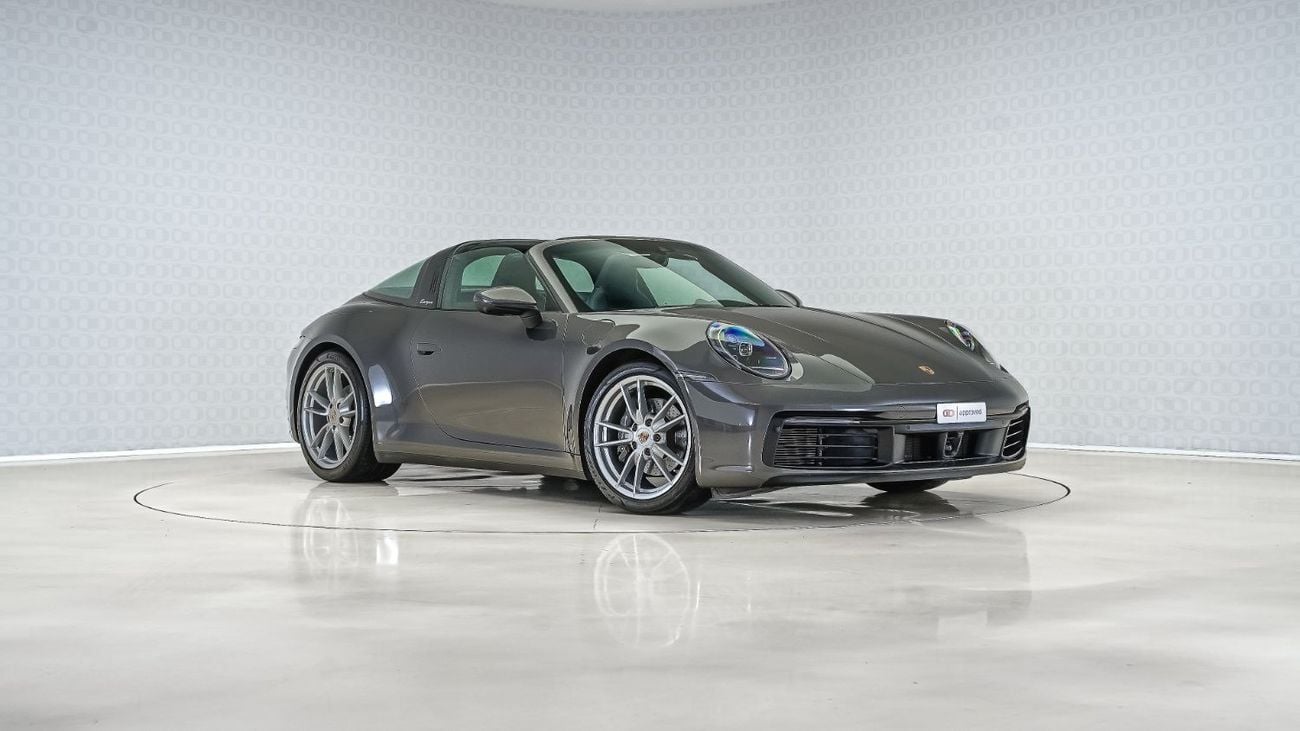 Porsche 911 Targa 4 3.0L (385 HP) Targa Special Offer | AED 9,592 PM | Warranty 2027, Sport Chrono | 911 Targa 4