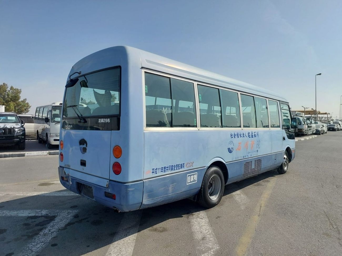 Mitsubishi Rosa (RAMADAN OFFER) MITSUBISHI ROSA BUS RHD 2000 MODEL 4.9 L DIESEL AUTOMATIC(PM00276)