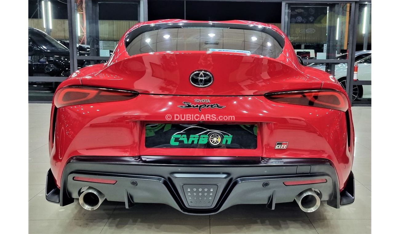 Toyota Supra GR TOYOTA SUPRA 2022 GCC UNDER AL FUTTAIM WARRANTY ONLY 13K KM FOR 219K AED