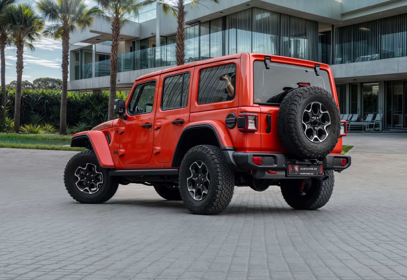 Jeep Wrangler Wrangler Unlimited Rubicon | 3,721 P.M | 0% Downpayment | Excellent Condition! | Ramadan Offer!