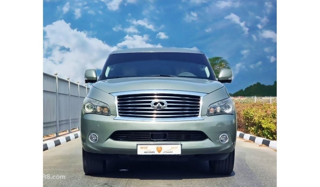 Infiniti QX56 FULL OPTIONS GCC SPECIFICATION