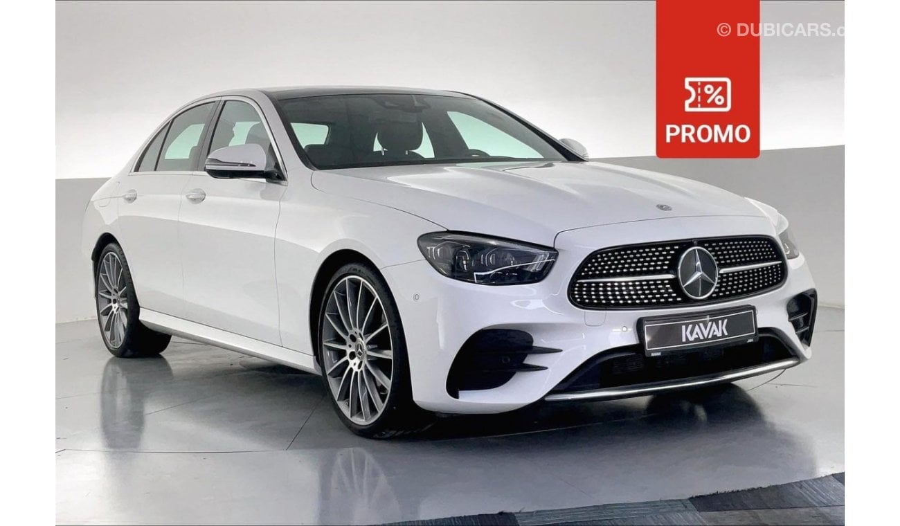 مرسيدس بنز E300 Premium (AMG Line) | سنة ضمان مجانية | نسبة التمويل 1.99% | خالية من أضرار الفيضانات