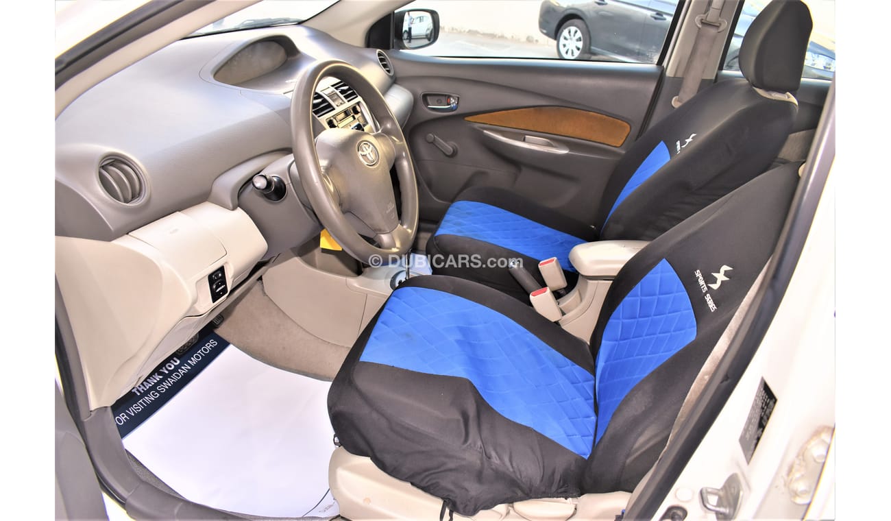 Toyota Yaris 1.5L STD SEDAN 2009 GCC SPECS