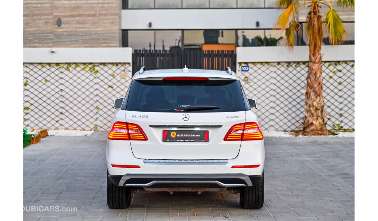 مرسيدس بنز ML 400 2,037 P.M | 0% Downpayment | Full Option | Immaculate Condition!