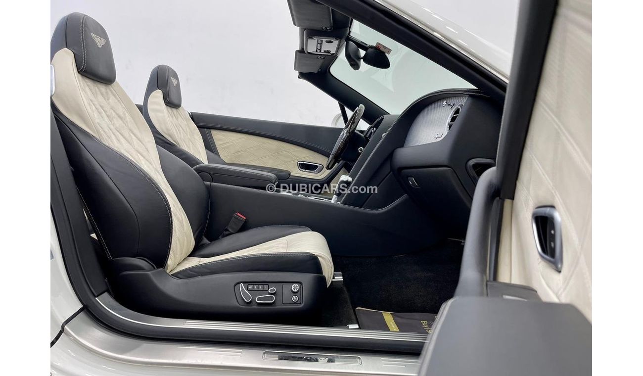 بنتلي كونتيننتال جي تي سي 2015 Bentley Continental GTC Speed V12, Service History, Warranty, GCC