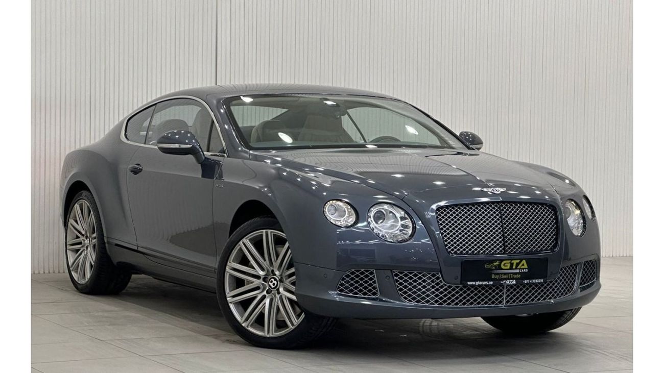 بنتلي كونتيننتال جي تي 2014 Bentley Continental GT Speed W12, Full Service History, Very Low Kms, GCC