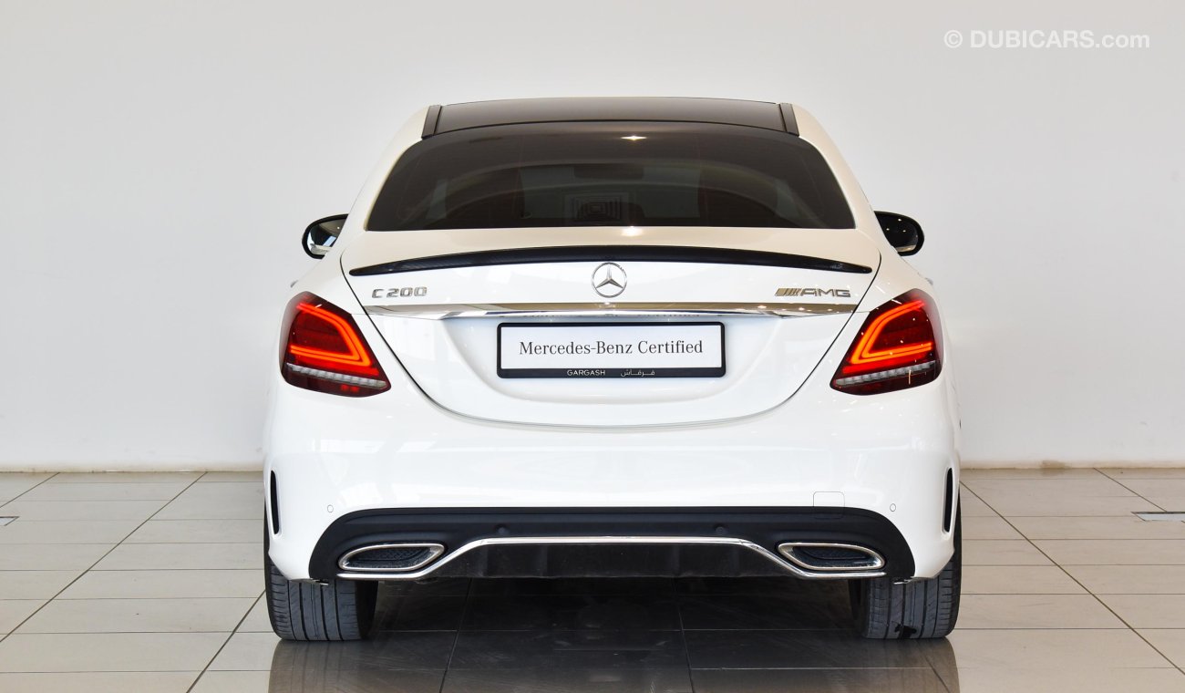 مرسيدس بنز C200 SALOON / Reference: VSB ***** Certified Pre-Owned