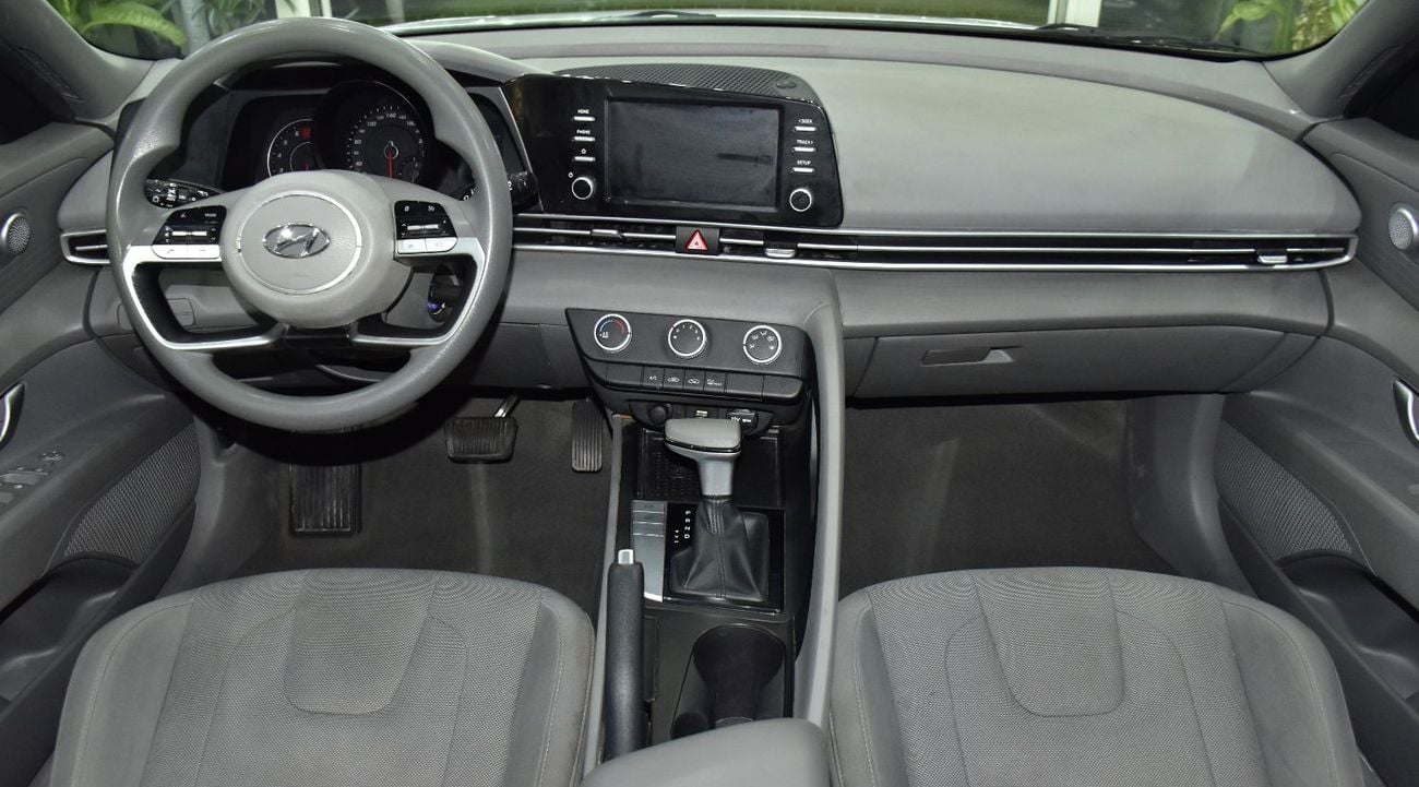 Hyundai Elantra EXCELLENT DEAL for our Hyundai Elantra ( 2022 Model ) in White Color GCC Specs