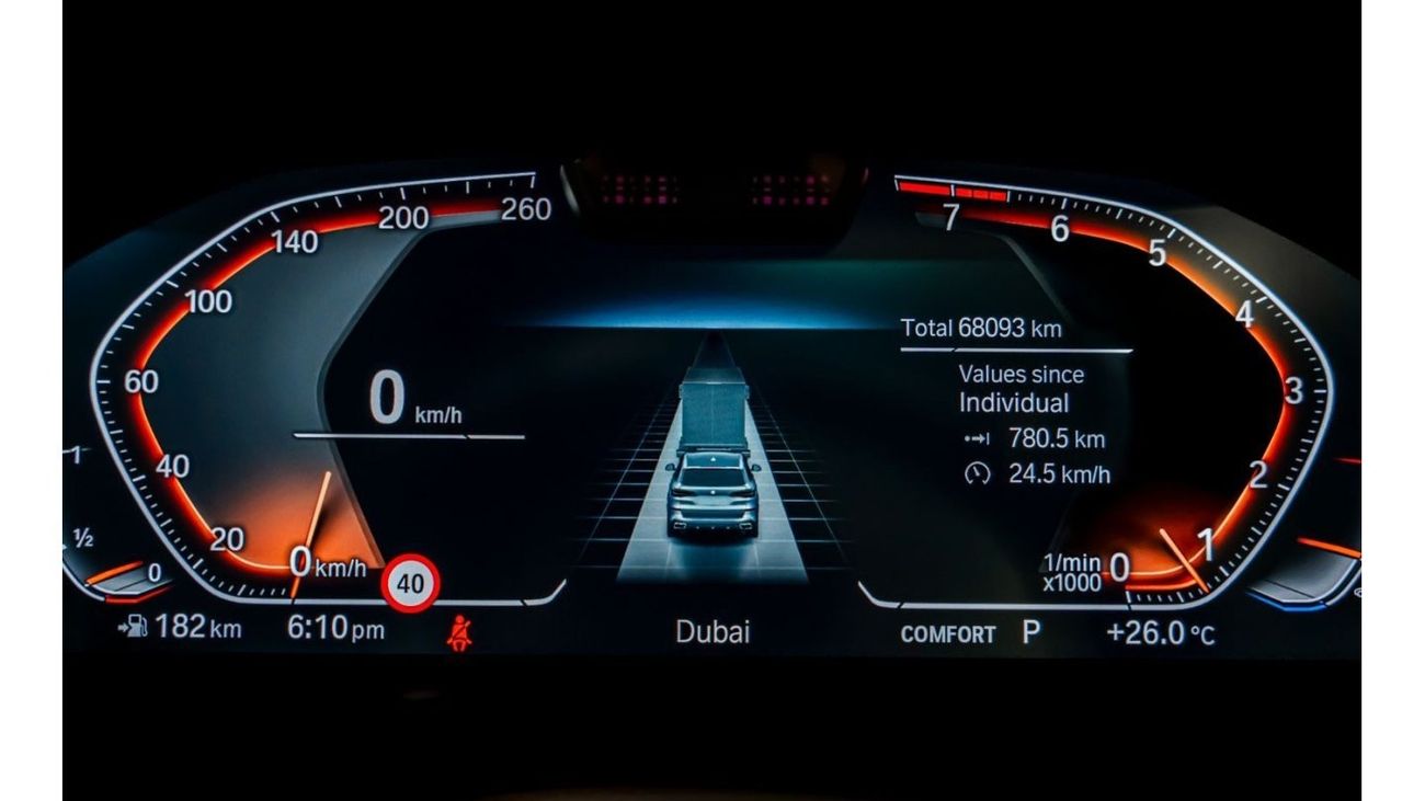 بي أم دبليو X5 40i xDrive 2020 BMW X5 xDrive40i M Sport, 2025 BMW Warranty + Service Contract, Low Kms, GCC