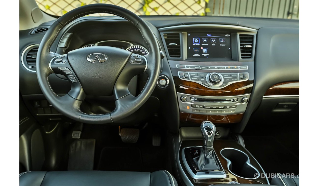 Infiniti QX60 | 2,135 P.M | 0% Downpayment | Extraordinary Condition! | Low Kms!