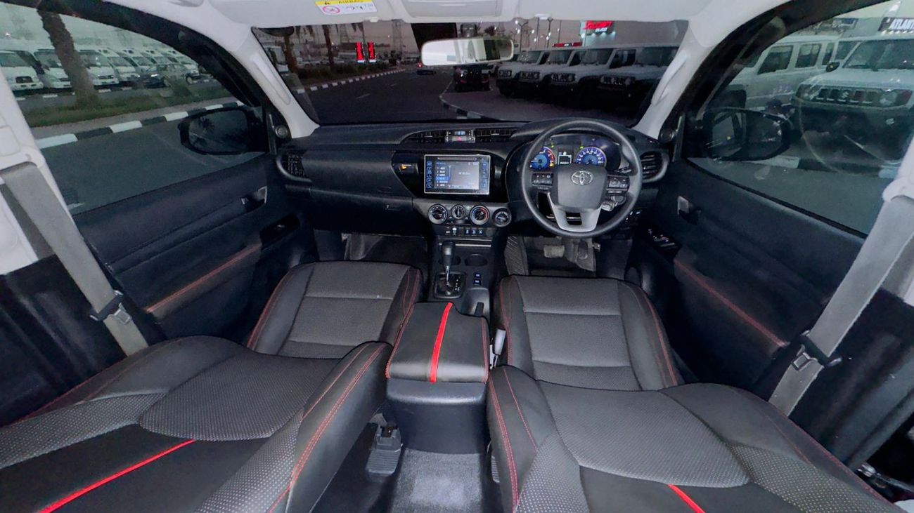 Toyota Hilux MODIFIED TO 2024 GR SPORTS | ROOF TOP LED LIGHTS | BLACK BEAST | 2.8L DIESEL | RHD | ELECTRIC SEAT |