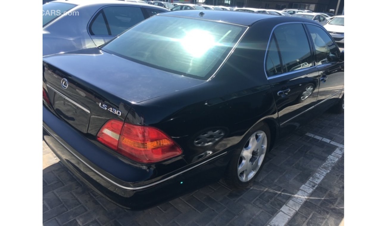 لكزس LS 430 وارد اليابان بطاقة جمركية LS430  2003