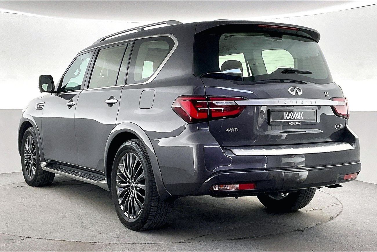 Infiniti QX80 Luxe Sensory ProActive (8 Seater) | National Day Celebration | Guaranteed Warranty | 0 Down Payment