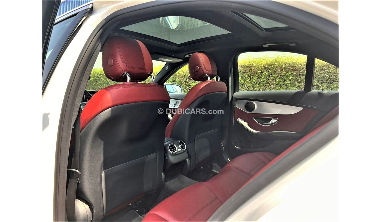 Mercedes-Benz C 200 Premium MERCEDES C200 AMG 2020 GCC SINGLE OWNER WITH AGENCY WARRANTY MINT IN CONDITION