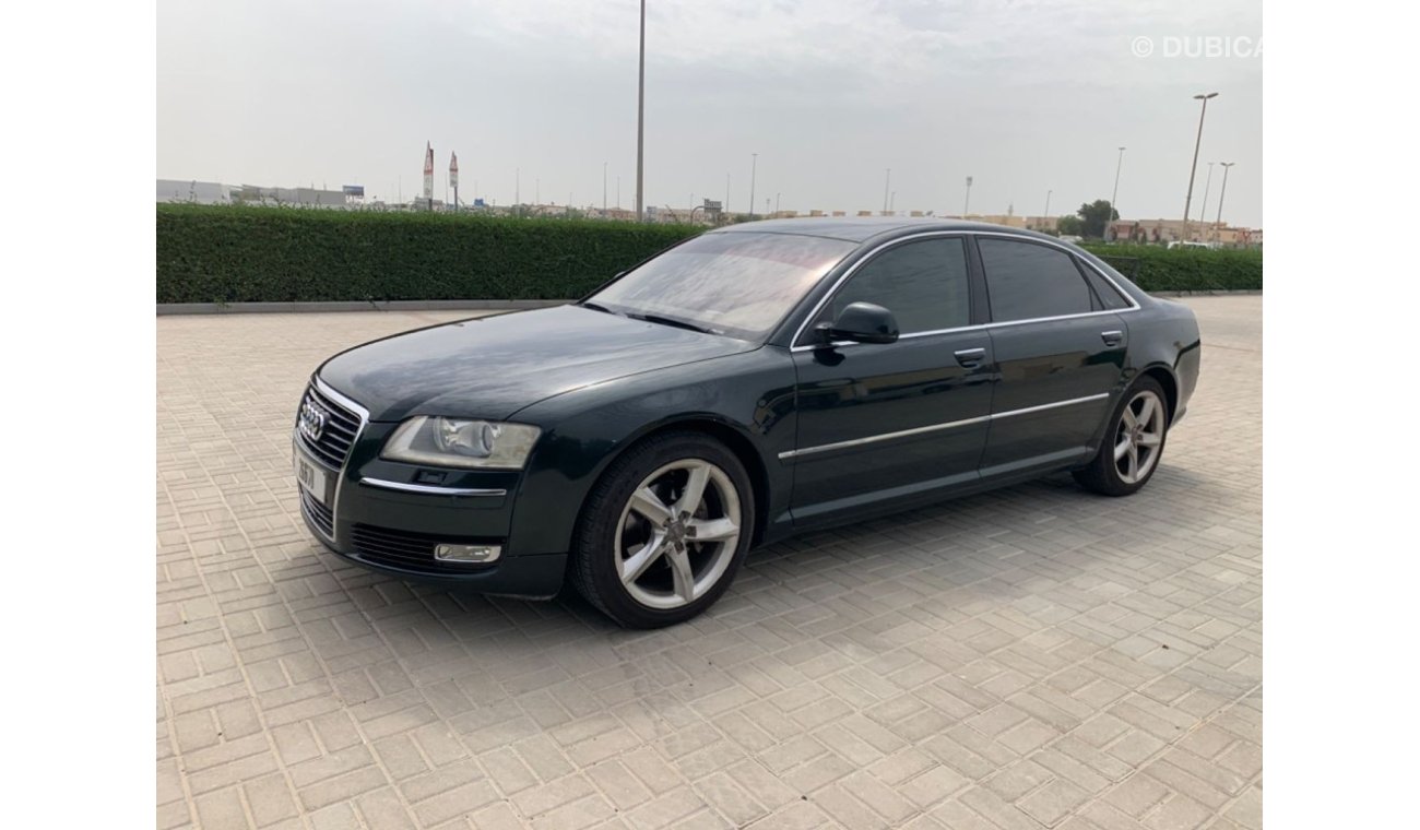 Audi A8 Audi A8 model 2008 color (olive green)