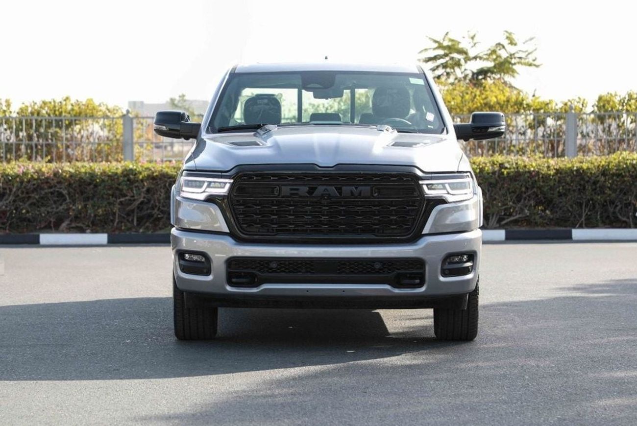 RAM 1500 2025 RAM 1500 LIMITED "Night Edition" 3.0L V6 - GCC - BILLET SILVER inside Black | Export Only