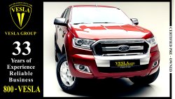 Ford Ranger XLT CHROME PACKAGE + 4WD + HIRIDER / GCC / 2017 / UNLIMITED MILEAGE WARRANTY (AL TAYER) / 1,026 DHS