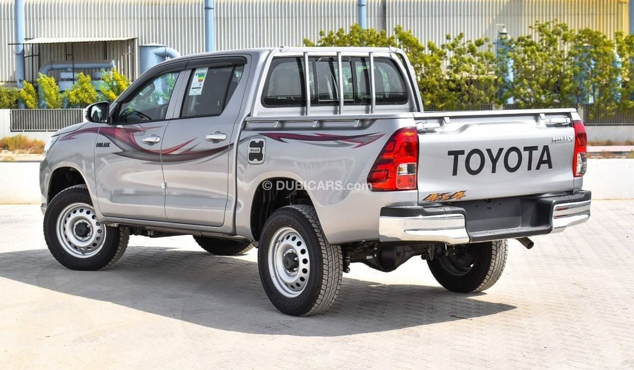 Toyota Hilux 2023 Toyota Hilux 4x4 DC 2.4 Low D Automatic - Silver inside Black | Export Only
