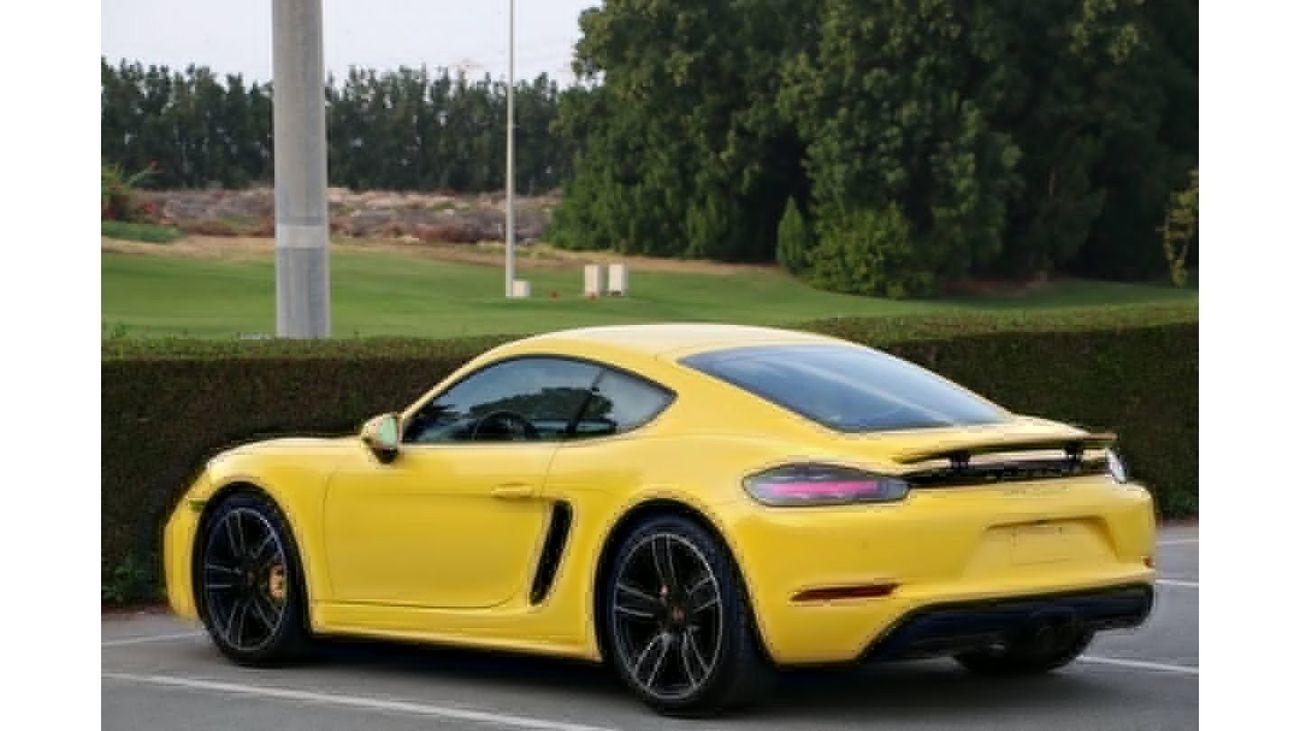 Porsche 718 Cayman PORSCHE 718 S CAYMAN GCC 2017 FULL OPTION