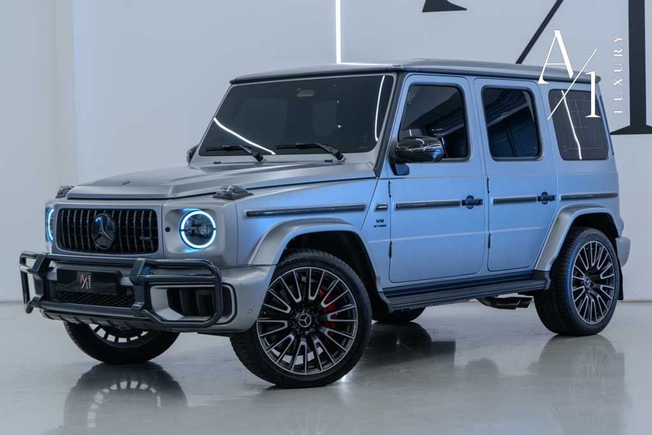 مرسيدس بنز G 63 AMG 4MATIC SUV 2025 Mercedes Benz G63 AMG Night Package, 5 Years Mercedes Warranty + Service Pack, Very