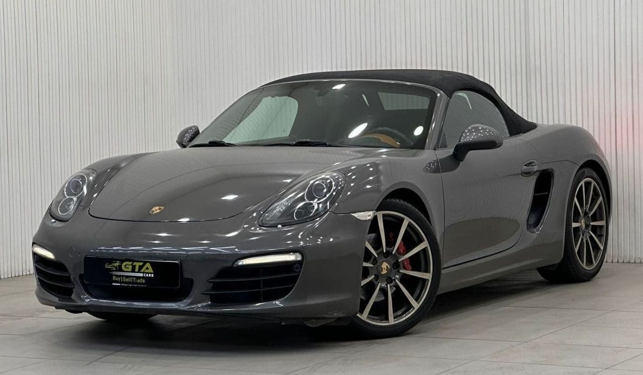 بورش بوكستر 718 S 2014 Porsche 718 Boxster S, Full Service History, Sport Chrono Package, GCC