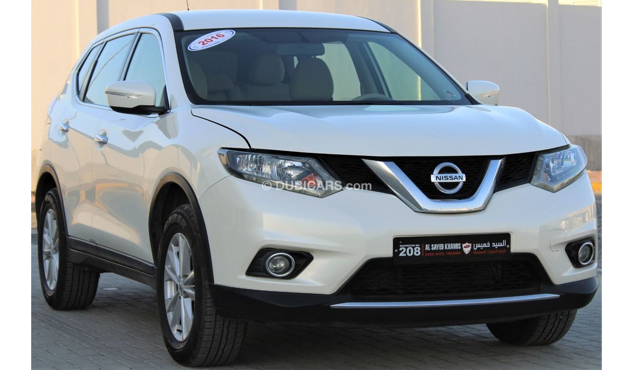 Nissan XTrail Nissan X-Trail 2016 GCC No. 2 in excellent condition, without accidents, very clean from inside and
