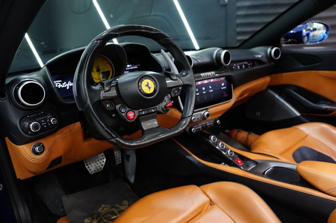 Ferrari Portofino STD Carbon Interior, Passenger Display, Magneride Suspension, JBL Audio,GCC Spec