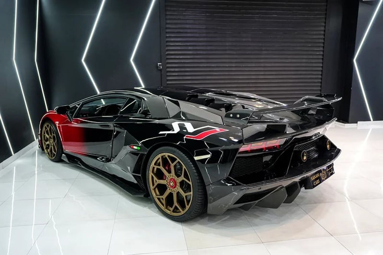 لامبورغيني أفينتادور SVJ Body Kit, Full Carbon Package, Front Lift, Very Low KM, GCC Specs!!
