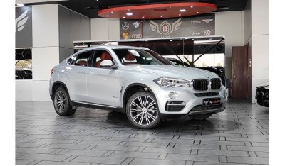 BMW X6 35i Exclusive AED 2,100 P.M | 2018 BMW X6 XDRIVE 35i | EXCLUSIVE | FULLY LOADED | GCC | UNDER WARRAN