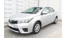 Toyota Corolla 1.6L SE 2015 MODEL WITH CRUISE CONTROL