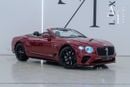 بنتلي كونتيننتال جي تي سي 2020 Bentley Continental GTC Mulliner 1 of 100, Carbon Body Kit, GCC Specs, With Warranty