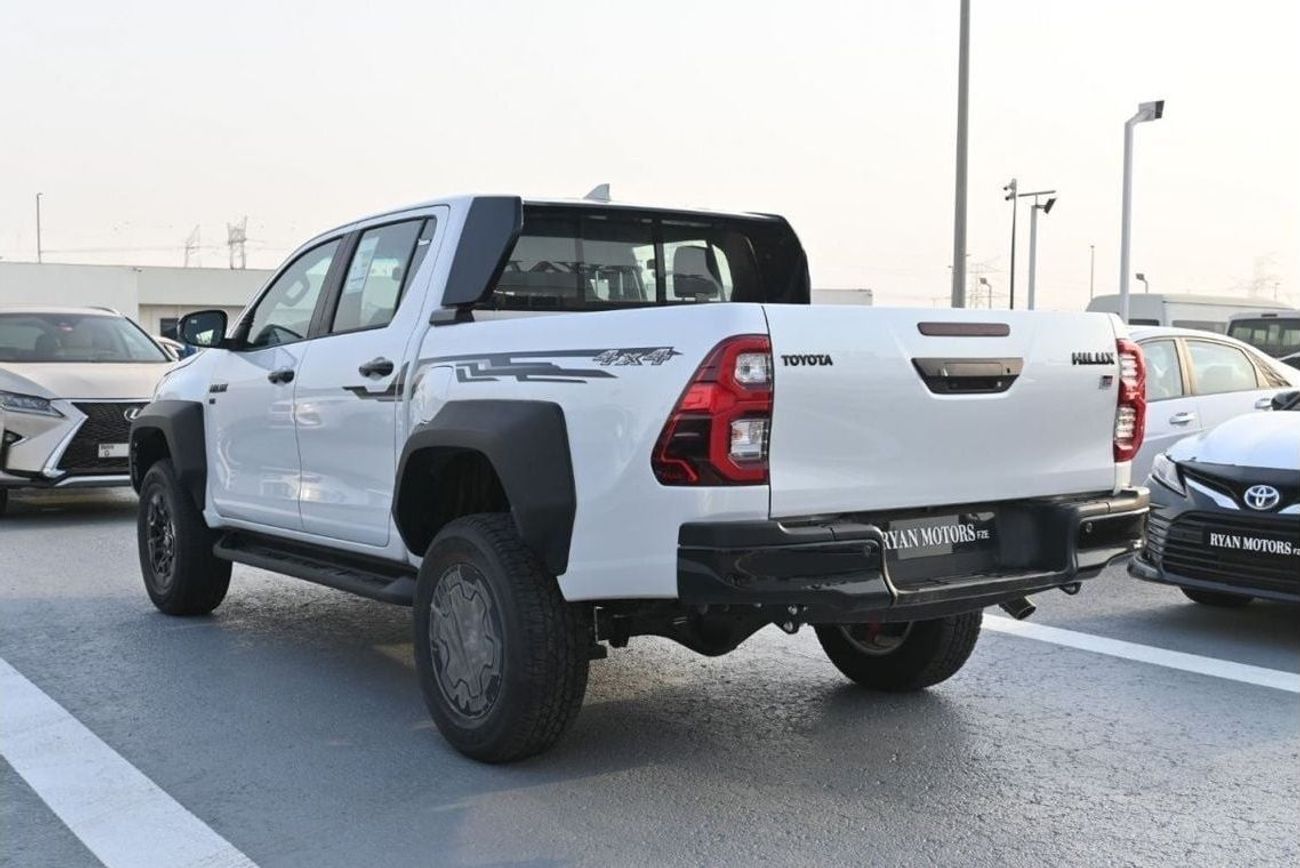 تويوتا هيلوكس Toyota Hilux GR Sport 4.0L V6, Petrol, 4WD, Pickup, Model 2024, Color White
