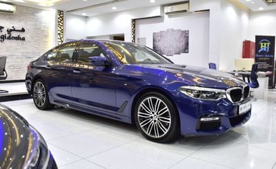 BMW 530i EXCELLENT DEAL for our BMW 530i M-Kit ( 2017 Model ) in Blue Color GCC Specs