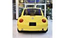 فولكس واجن بيتيل AMAZING Volkswagen Beetle 2003 Model!! in Yellow Color! Japanese Specs