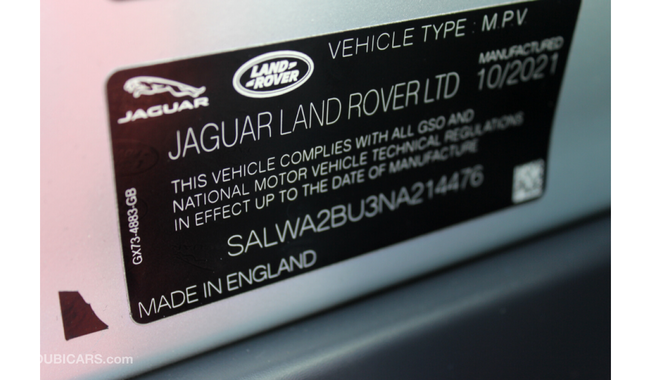 Land Rover Range Rover (2022) SPORT V6, GCC, UNDER WARRANTY & SERVICE FROM AL TAYER