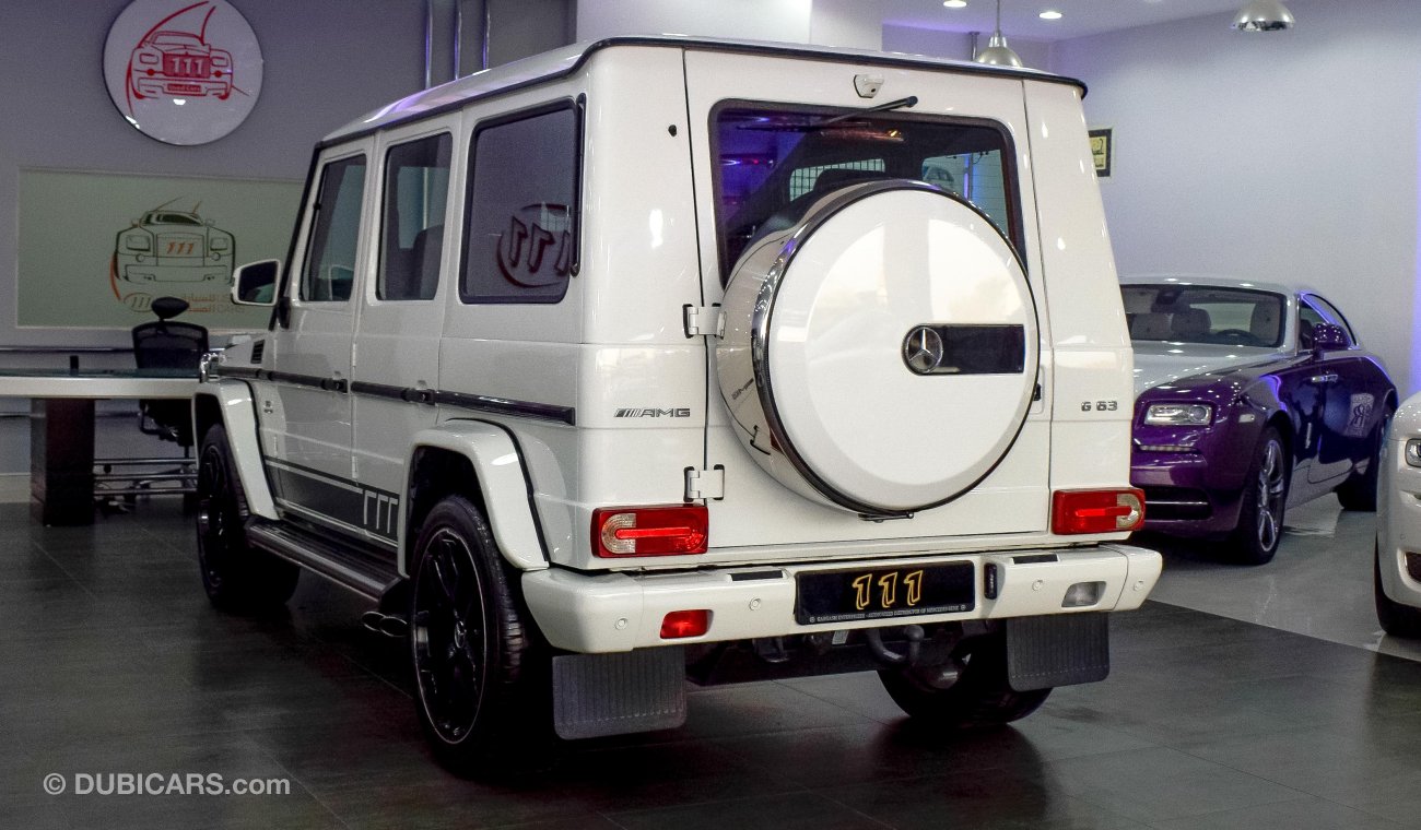 Mercedes-Benz G 63 AMG / GGC Specs