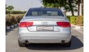 Audi A8 L - 2014 - GCC - ASSIST AND FACILITY IN DOWN PAYMENT - 1510 AED/MONTHLY - 1 YEAR WARRANTY