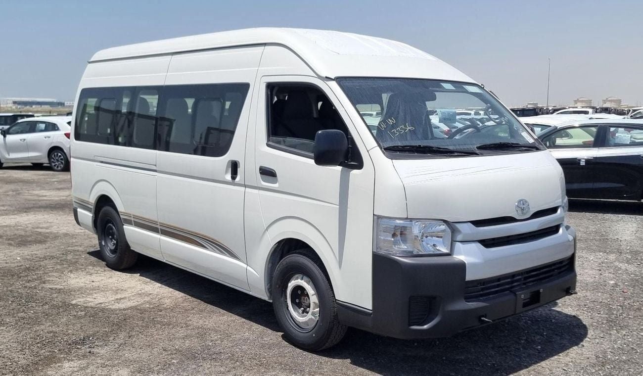 تويوتا هاياس GL TOYOTA HIACE 2.7 13 STR MT HIGHROOF 2024 MODEL
