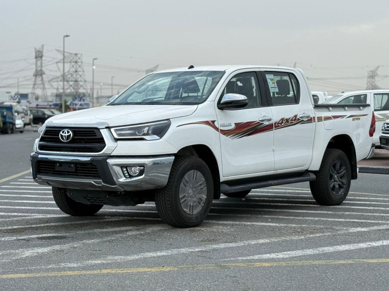 تويوتا هيلوكس TOYOTA HILLUX OMANI SPEC 2.7L WITH COMPRESSOR 2026 MODEL