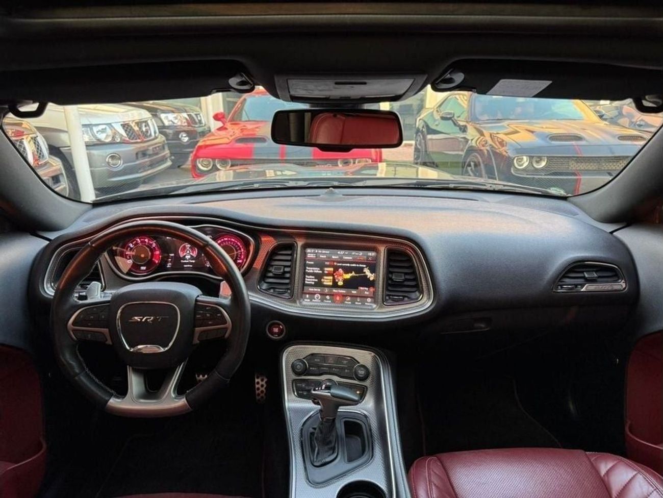 دودج تشالينجر DODGE CHALLENGER SRT HELLCAT 2019 GCC FULL SERVICE HISTORY PERFECT CONDITION