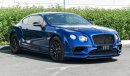 Bentley Continental Supersports / Warranty / GCC Specifications