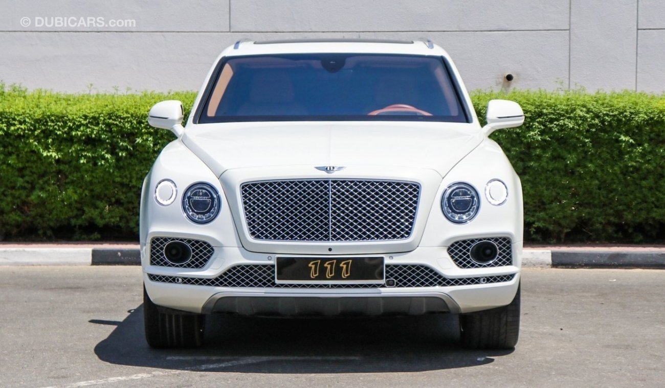 Bentley Bentayga W12 / GCC Specifications