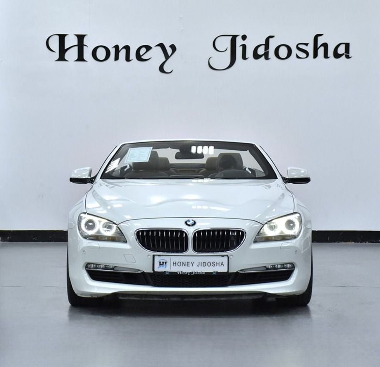 BMW 650i EXCELLENT DEAL for our BMW 650i CONVERTIBLE ( 2011 Model ) in White Color GCC Specs
