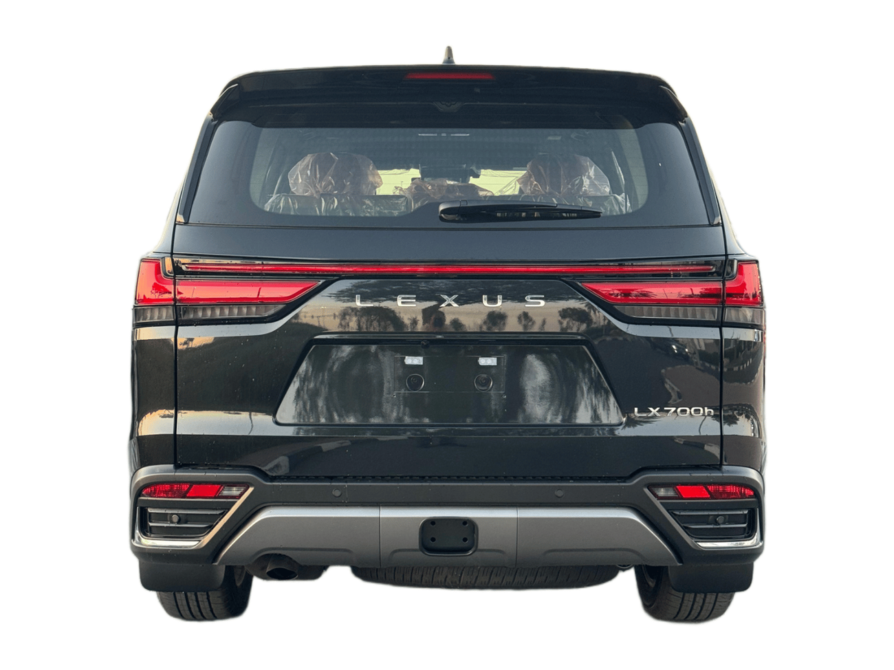 لكزس LX 700h ECTGEN009 - 2025 Lexes LX700h - 3.5L Hybrid Auto - Black with Red Interior